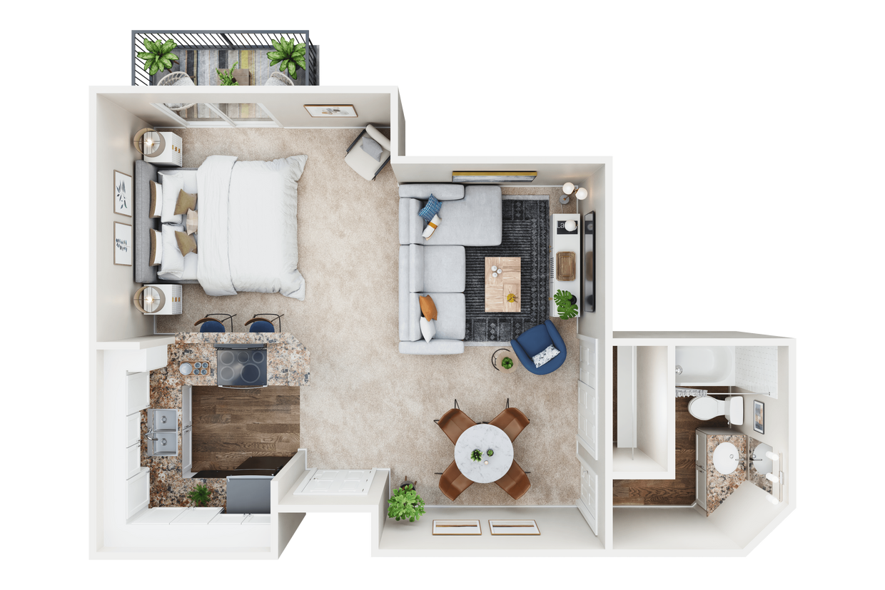 Floor Plan - Studio B