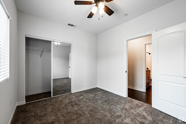 Phase 2 Plan 2 - 2BR, 1BA - 952SF - Secondary Bedroom - Santa Barbara Luxury Apartment Homes