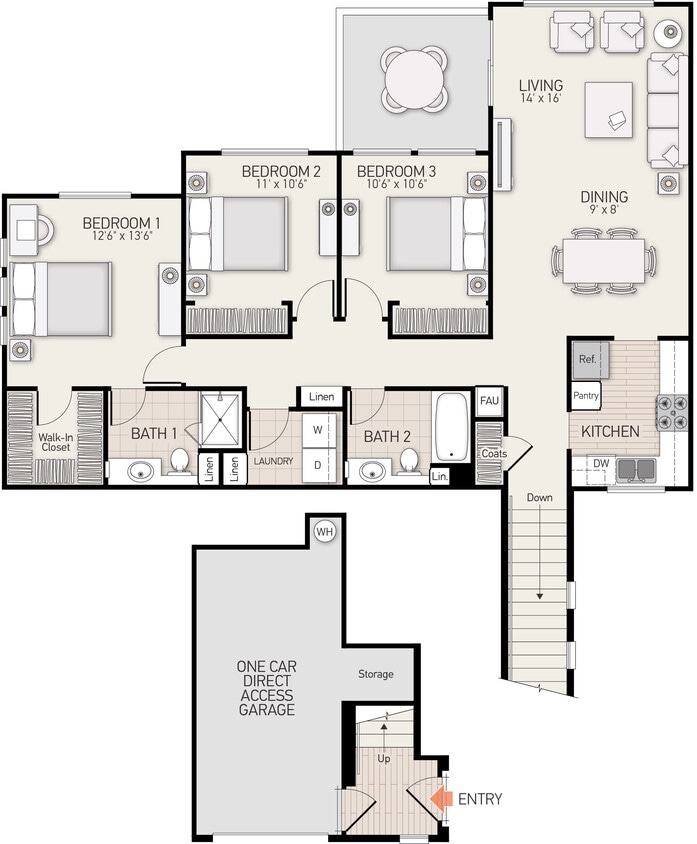 Floor Plan - Plan F