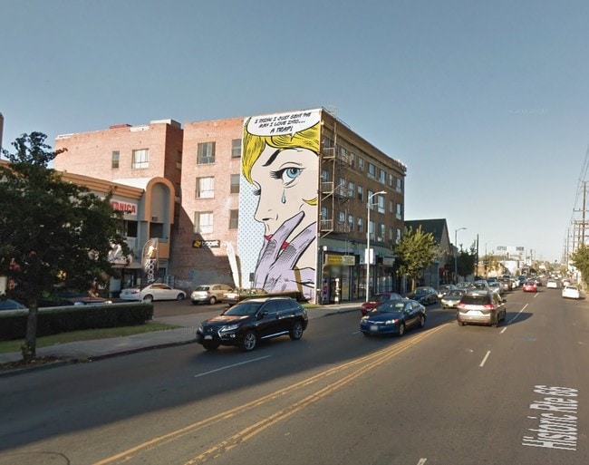 Looking east from Western Ave. - SAMO East Hollywood LLC