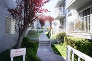 Garden Walkway - Beneda Lane Apartments