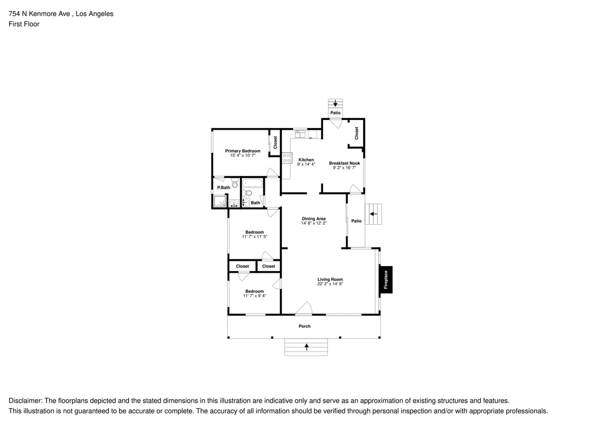 3D Tour - 754 N Kenmore Ave House