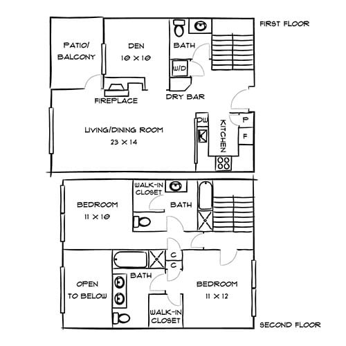 Floor Plan - Milano Penthouse Premier