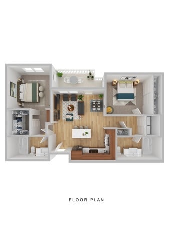 A3 - 1x1 - 684 sqft - A3