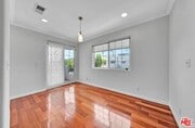 Shared dining area. This balcony will be yours, with access from your bedroom as well. - 3242 Hutchison Ave Apartment