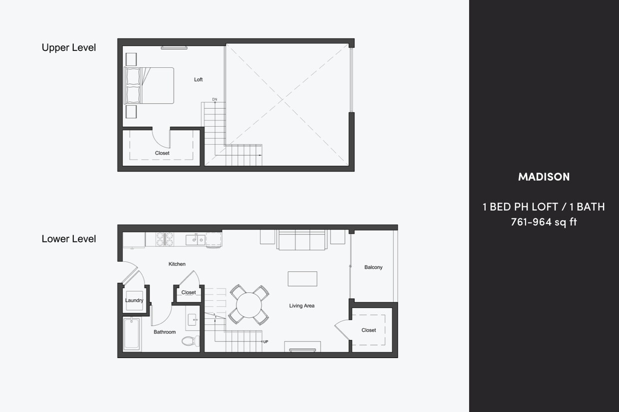 Floor Plan - Madison PH Loft