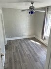 master bedroom with ceiling fan - 22025 Galvez St House