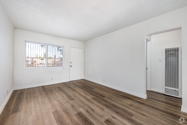 2BR, 1BA - 710SF - Living Room - The Westwood Apartments