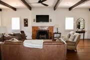 Living room with gas fireplace - 3545 Bear Dr