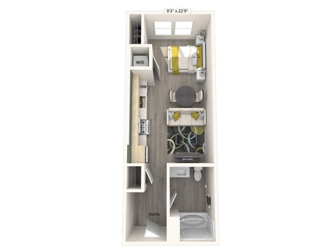 Floor Plan - S2-FinishI-Unit349
