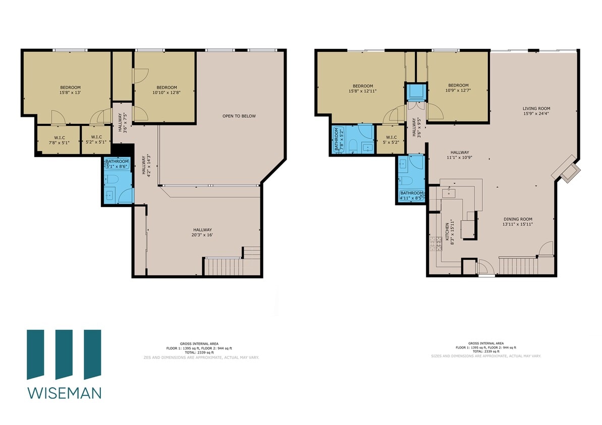 Floor Plan - Four-Bedroom Three-Bathroom Townhome