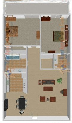 Floor Plan - 2x1.5