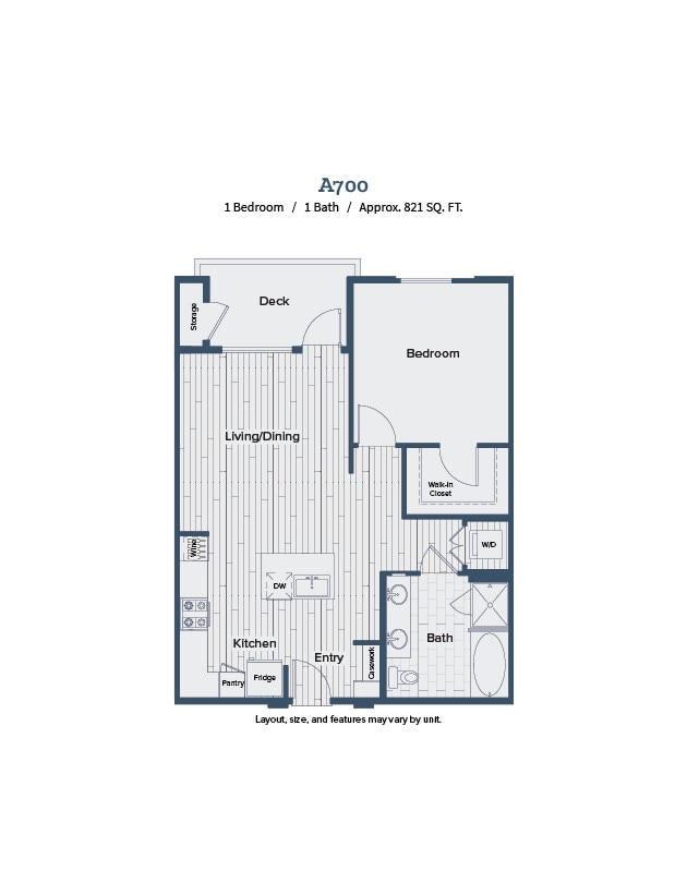 Floor Plan - A700