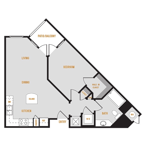 Floor Plan - R02 1x1
