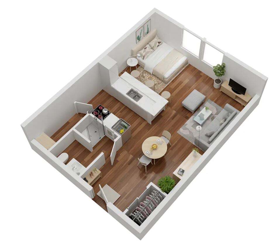 Floor Plan - Poitier