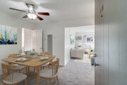 Dining Area of a 1 bedroom at Nutwood East Apartments - Nutwood East Apartments
