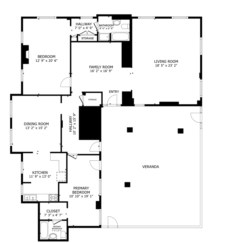 Floor Plan - Penthouse