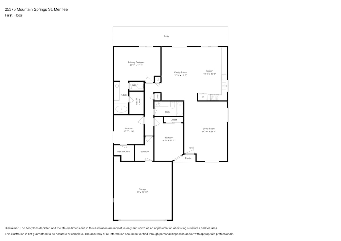 3D Tour - 25375 Mountain Springs St