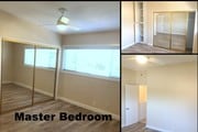 Master Bedroom Collage - 3305 Green Ln Condo Unit B