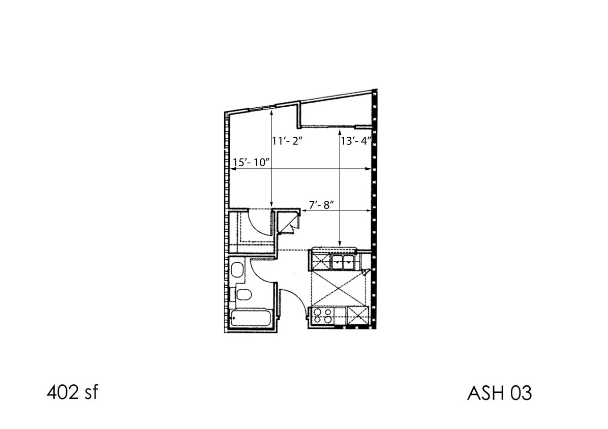 Floor Plan - SINGLE 1BA - FLOOR PLAN A - 10930 ASHTON
