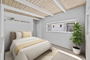 bedroom upper level - 3525 N Poinsettia Ave Apartments Unit Manhattan Beach Gem