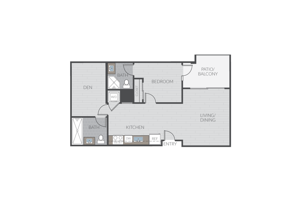 Plan 1J + Den - Plan 1J + Den