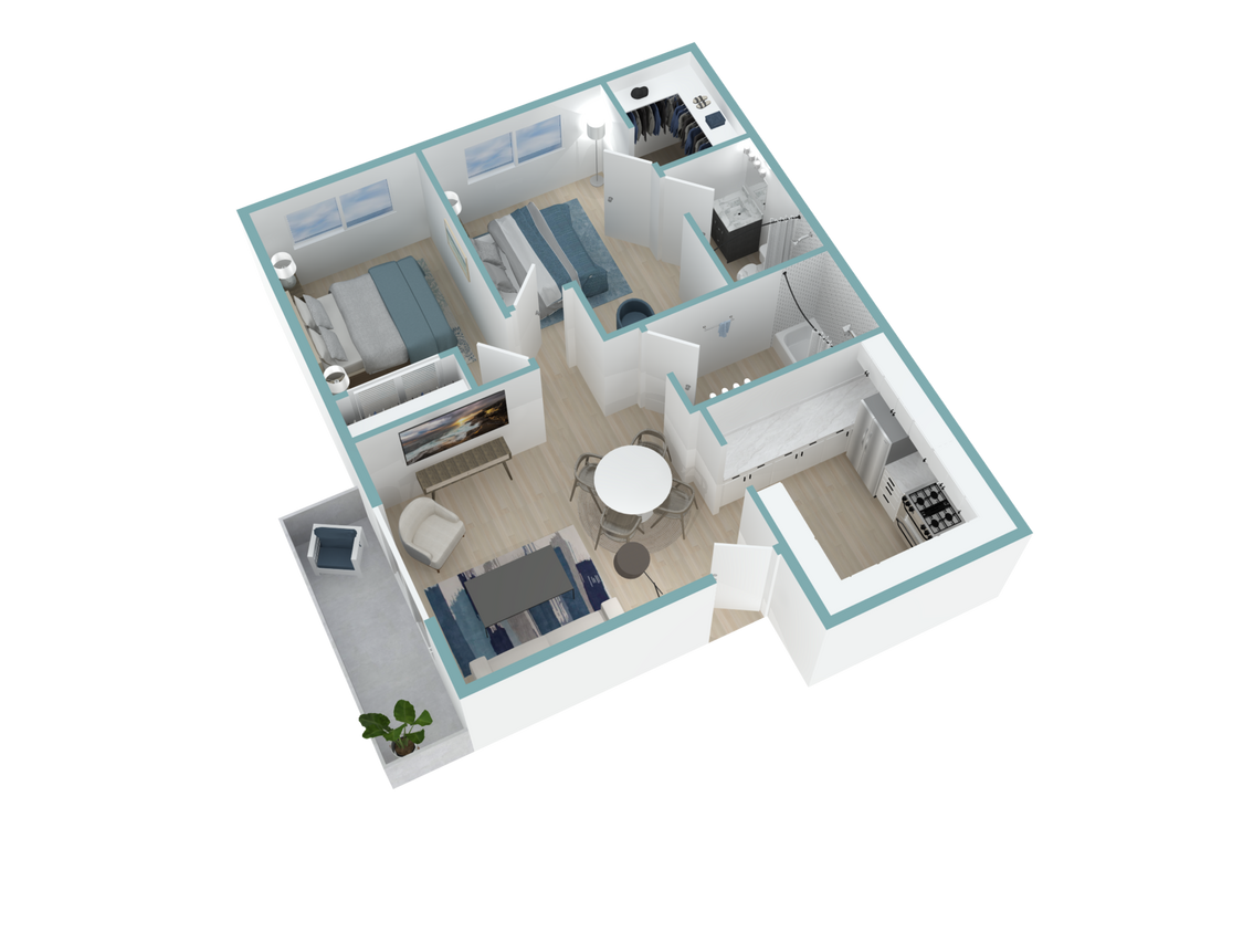 Floor Plan - Sunrise