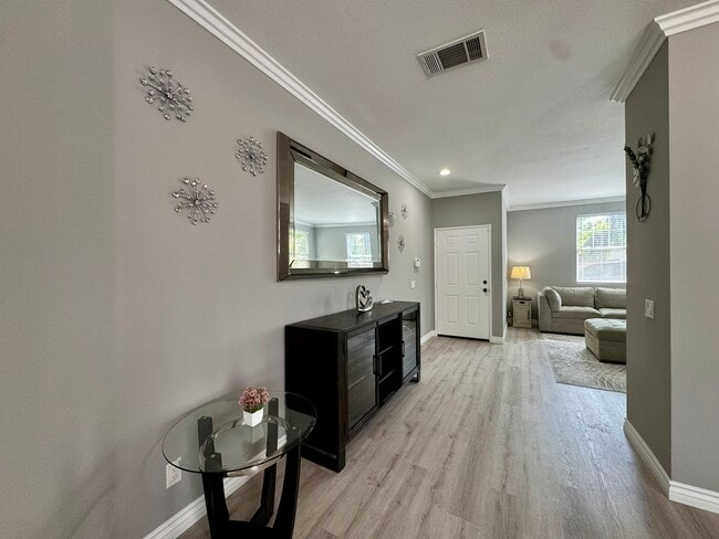 View from back of home looking back at front door - 16224 Chadwick Ct