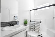 1BR, 1BA - 510SF - Bathroom - Lakeside Village Apartments