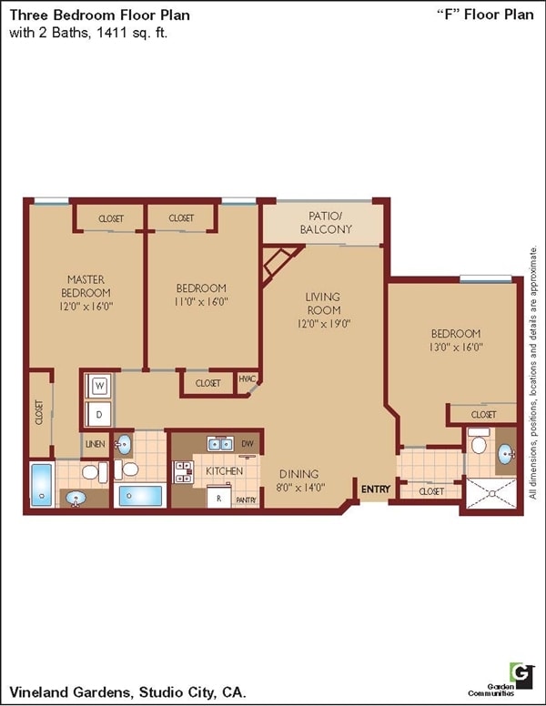 F - C Floor Plan