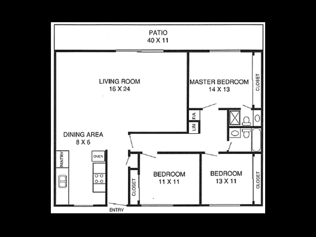 The Hampton - 3Bed & 2Bath
