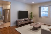 Living Room - 8746 Reading Ave Apartments Unit 8746