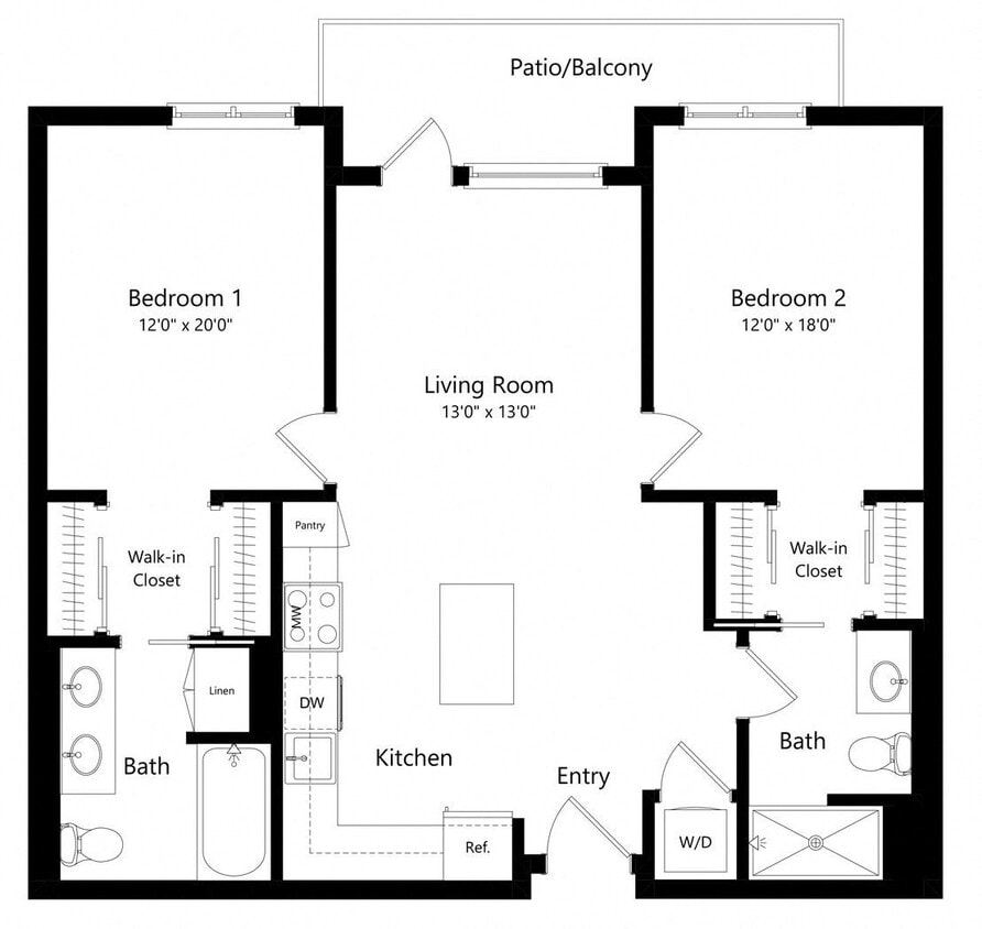 Floor Plan - 2G-1