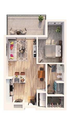 Floor Plan - A2P1