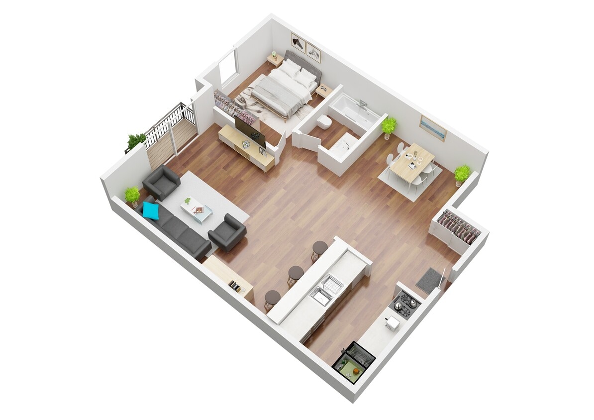 Floor Plan - Santa Cruz