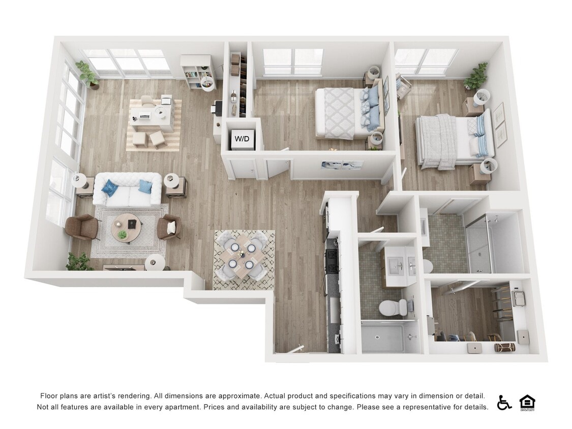 Floor Plan - LC-2x2