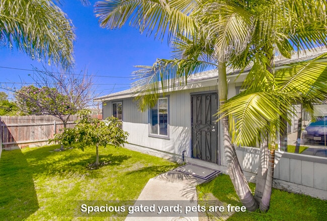 Enjoy plenty of room to relax and play in a spacious yard. - 1279 Granger St Unit 1