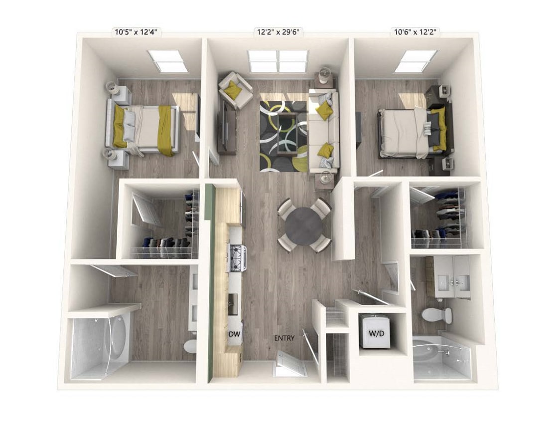 Floor Plan - BM2-FinishI-1018-1019sf
