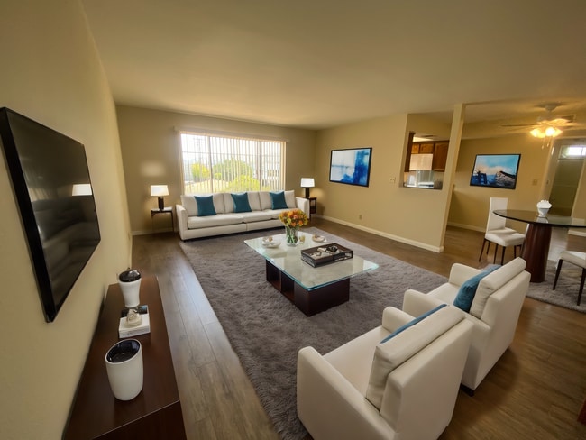 Living Room - Virtually Staged (Furniture Not Included) - 268 West Verdugo