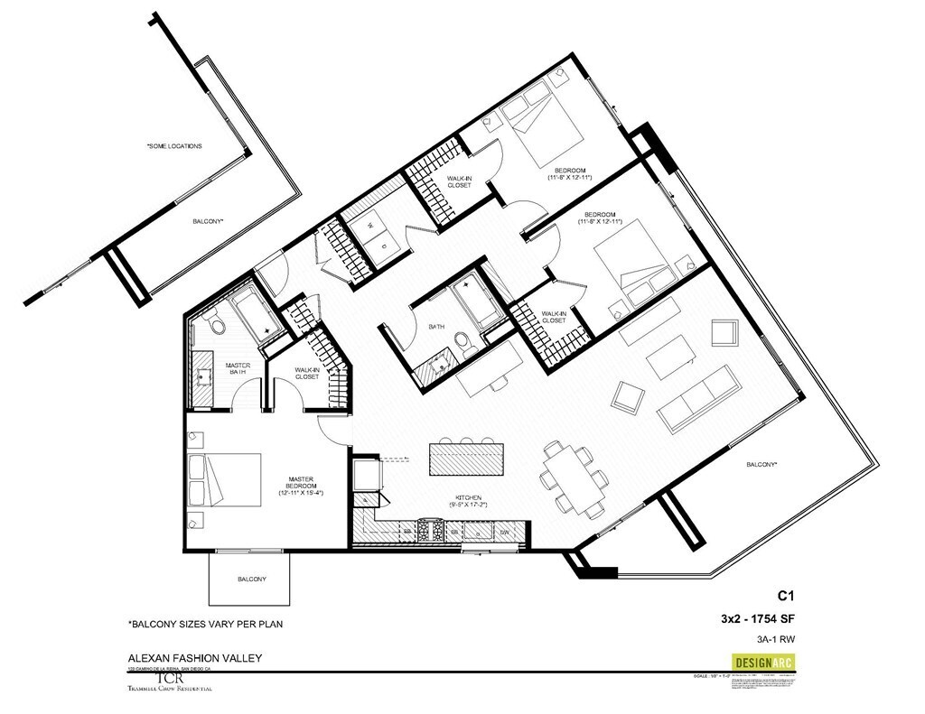 Floor Plan - C1-RW 3x2