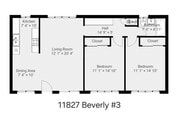 Photo - Downstairs 2 Bed 1 Bath with Carport and O... House
