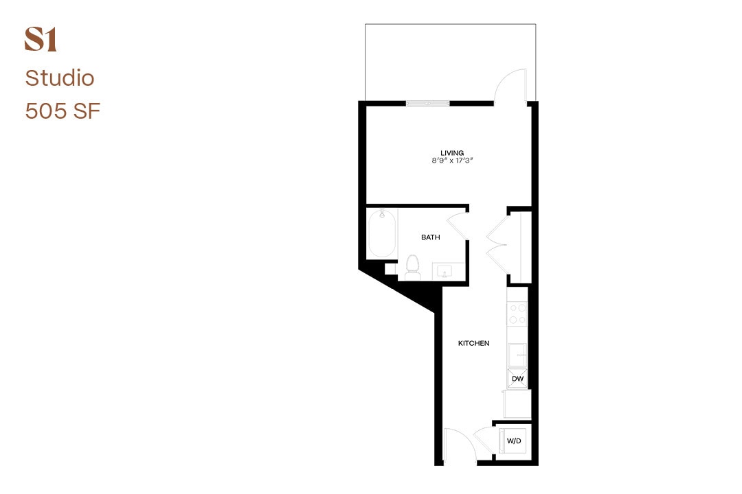 Floor Plan - Studio S1