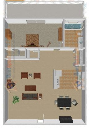 Floor Plan - 1x1