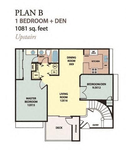 Floor Plan - Plan B Upstairs