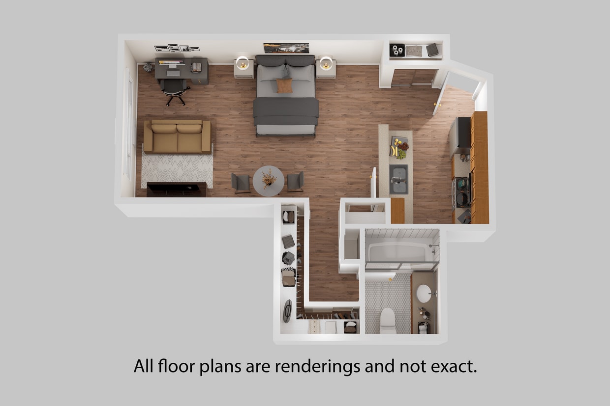 Floor Plan - Studio