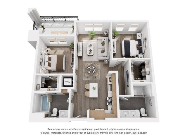 Floor Plan - 2B