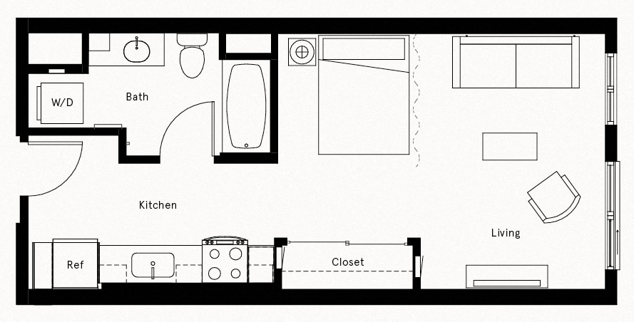 Floor Plan - Studio-A11