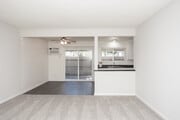 1BR, 1BA - 707SF - Dining Room/Living Room - Colony Frontera Apartments