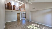 Living room and loft - 18219 Hampton Ct Townhome