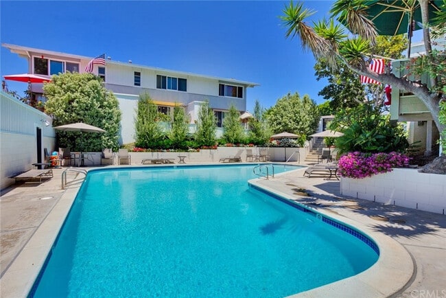 Your unit is the building in the back: your patio overlooks the pool - 478 Seaward Rd Unit 478
